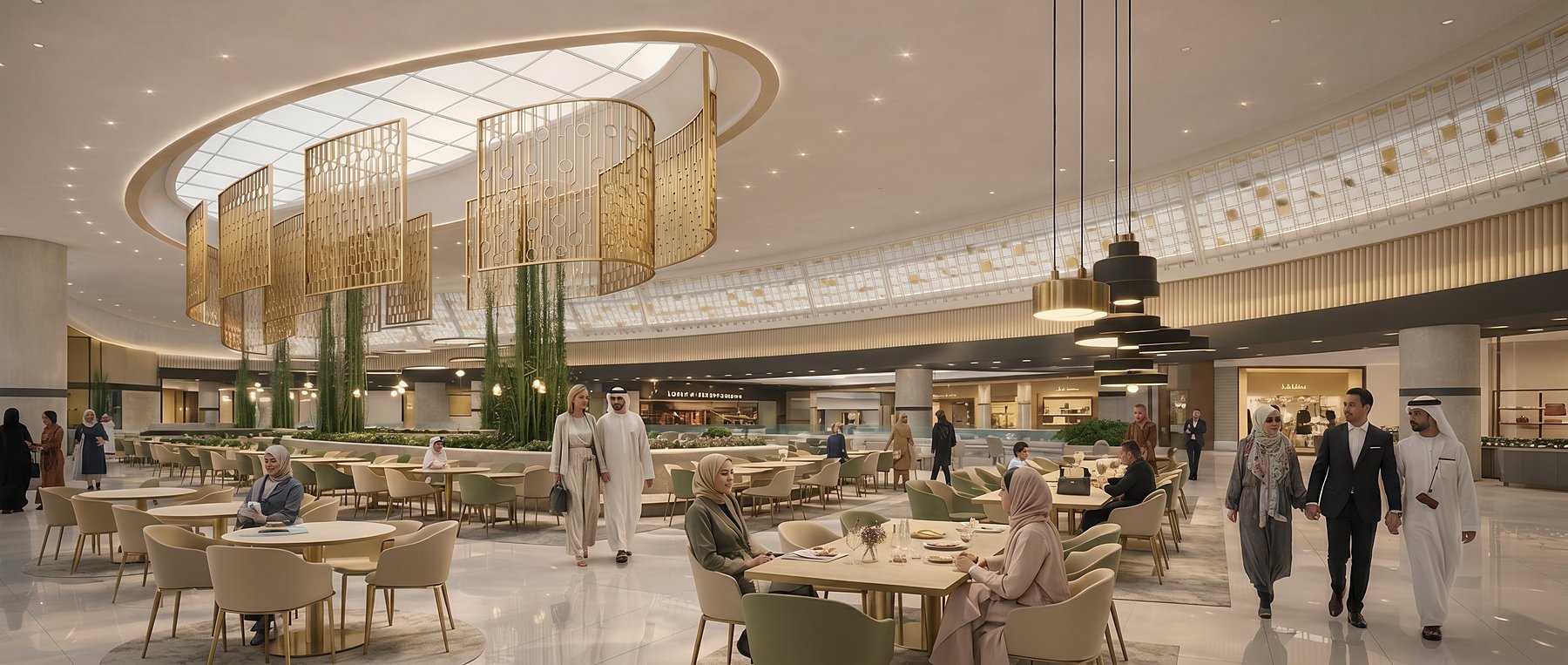 Dining at Tilal Grand Mall